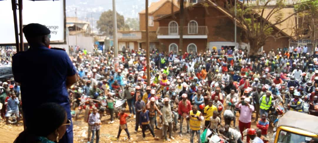 Bukavu : Roger Isiyo prévient les motocyclistes du Sud-Kivu