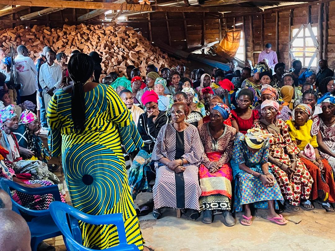 Bukavu : Marie-Jeanne Zihalirwa confère avec sa base d’Irambo