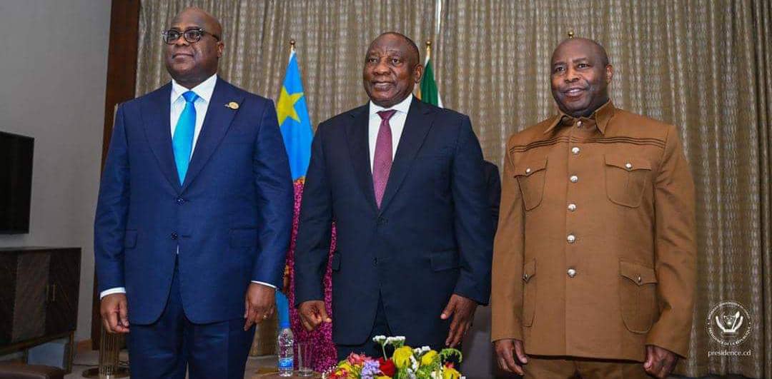 RDC, Burundi et Afrique du Sud discutent du déploiement de la force de la SADC à Addis-Abeba