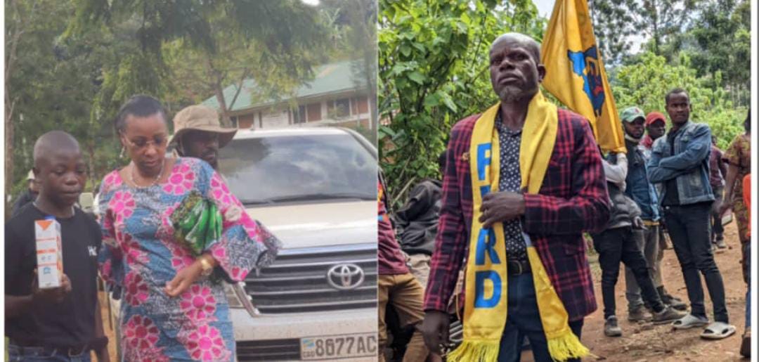Walungu : Olive Lembe Kabila M’N’nakaziba séjourne en Chefferie de Kaziba