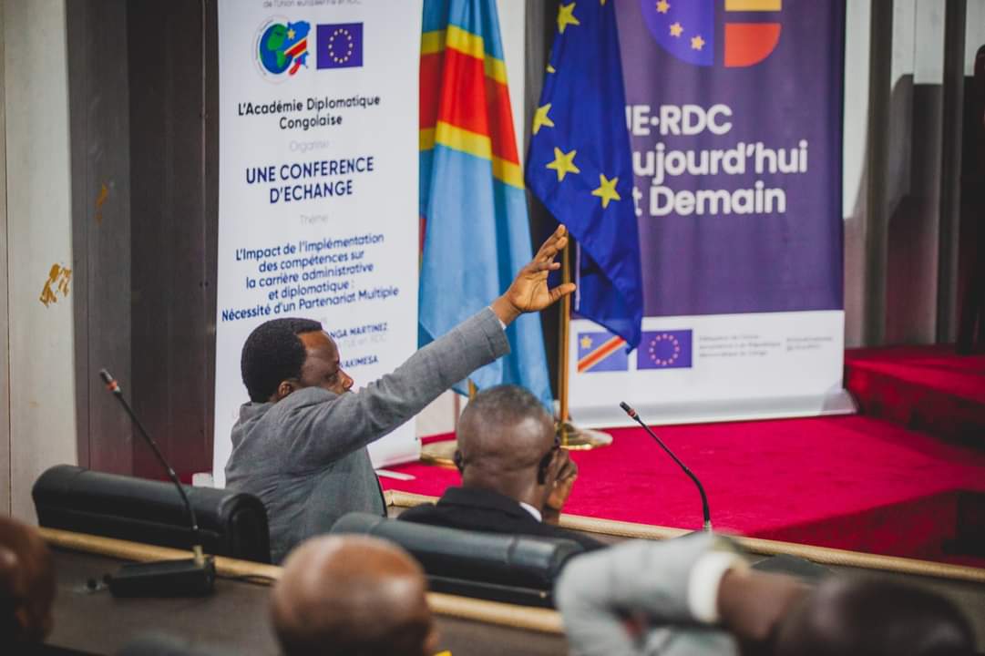 L’Ambassadeur de l’UE lance les activités du mois de l’Europe à l’Académie diplomatique congolaise